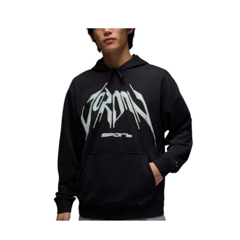 JORDAN Sport Dri-Fit Hoodie Sweatshirt XS Black NEW Sporty Streetwear Basketball